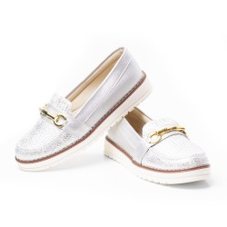 Price shoes Mocasin Casual Mujer 252A106PLATA