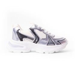 Price Shoes Tenis Moda Mujer 352ALASKAPLATA