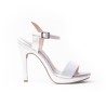 Priceshoes sandalia Tacon Dama elegante 5428974PLATA