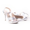 Priceshoes sandalia  de Tacon para mujer 542918PLATA
