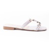 Price Shoes Sandalias Planas Para Mujer 272HV29PLATA