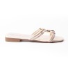 Price Shoes Sandalias Planas Para Mujer 272HV29CHAMPANA