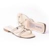 Price Shoes Sandalias Planas Para Mujer 272HV29CHAMPANA