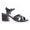 Price Shoes sandalia plataforma para Mujer 962CR121NEGRO