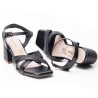 Price Shoes sandalia plataforma para Mujer 962CR121NEGRO