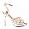 Price shoes sandalia  de Tacon para mujer 882VS019CHAMPANA