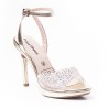 Priceshoes sandalia Tacon Dama elegante 882VS018CHAMPANA