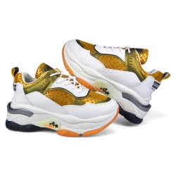 Price Shoes Tenis Moda Mujer 622F4AMARILLO