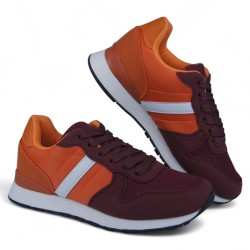Price Shoes Tenis Deportivos Mujer 622YJ-17ROJO