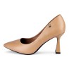 Price Shoes Tacon puntudo para Mujer 62233899-1NUDE