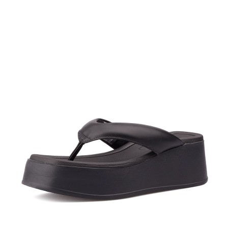 Plataforma para mujer estilo bloque Beira Rio 0228530-100NEGRO
