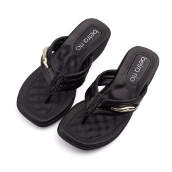 Sandalia para dama Beira Rio 0228527-103NEGRO