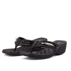 Sandalia para dama Beira Rio 0228527-103NEGRO