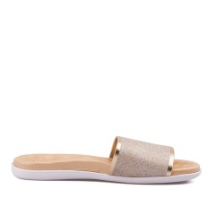 Price Shoes Sandalia plana Mujer 0228360-353DORADO