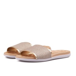 Price Shoes Sandalia plana Mujer 0228360-353DORADO