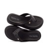 Sandalia playera para mujer Beira Rio 0228537-102NEGRO