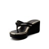 Plataforma para mujer Beira Rio Negro 0228455-305DORADO