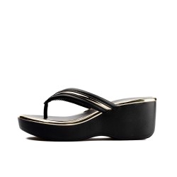 Plataforma para mujer Beira Rio Negro 0228455-305DORADO