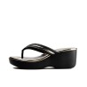Plataforma para mujer Beira Rio Negro 0228455-305DORADO