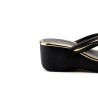 Plataforma para mujer Beira Rio Negro 0228455-305DORADO