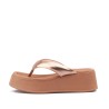 Plataforma para mujer Beira Rio 0228530-100OROROSA