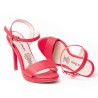Priceshoes tacon ejecutivo mujer 5428974ROJO