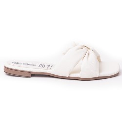 Price Shoes Sandalia Plana para Mujer 462JC010TALCO