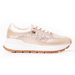 Price Shoes Tenis deportivo para mujer 282M-519CHAMPANA