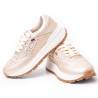 Price Shoes Tenis deportivo para mujer 282M-519CHAMPANA