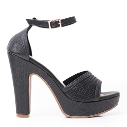 Price Shoes Tacon Moda Mujer 1182FL896NEGRO