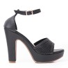 Price Shoes Tacon Moda Mujer 1182FL896NEGRO
