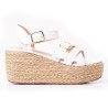 Priceshoes Plataformas Para Mujer 9521201BLANCO