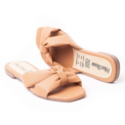 Price Shoes Sandalia Plana para Mujer 462JC010AMARETTO