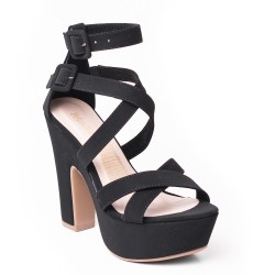 Price Shoes Tacon Moda Mujer 182VI874NEGRO