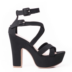 Price Shoes Tacon Moda Mujer 182VI874NEGRO