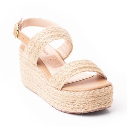 Priceshoes Plataformas en yute Para Mujer 9521179AMARETTO