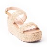 Priceshoes Plataformas en yute Para Mujer 9521179AMARETTO