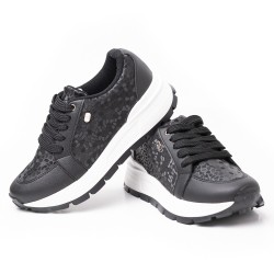 Price Shoes Tenis deportivos para Mujer 282M-516NEGRO