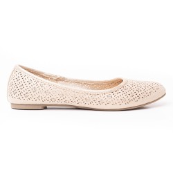 Priceshoes Baleta Moda para Mujer 882VS023BEIGE