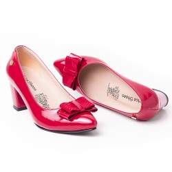 Priceshoes tacon ejecutivo mujer 5426735ROJO