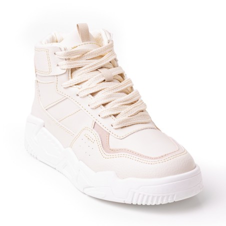 Price Shoes Tenis Moda Mujer 822594BEIGE