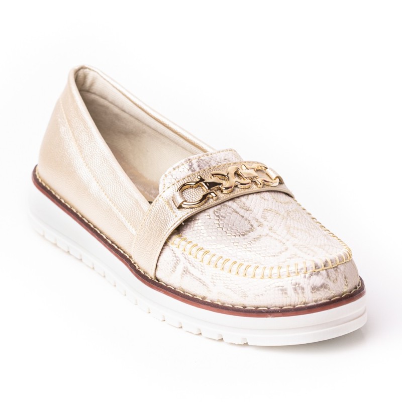 Price shoes Mocasin Casual Mujer 252F06CHAMPANA