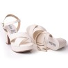 Price Shoes Sandalia Tacon para Mujer 462JC011TALCO