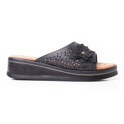 Priceshoes Sandalias Confort Para Mujer 6924075-1NEGRO