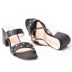 Price Shoes Tacones Moda Mujeres 952A-12NEGRO