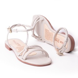 Priceshoes Sandalias Planas para mujer 9021351GRIS