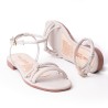 Priceshoes Sandalias Planas para mujer 9021351GRIS