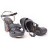 Price Shoes Sandalia Tacon para Mujer 462JC011NEGRO