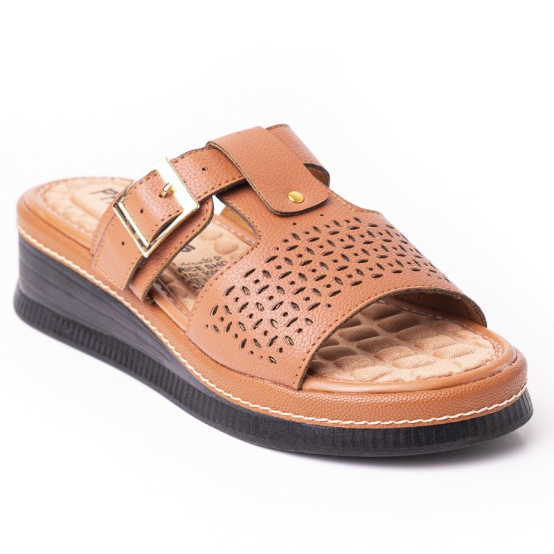 Priceshoes Sandalia Confort Para Mujer 6925544MIEL