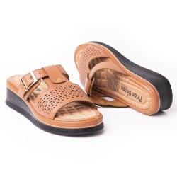 Priceshoes Sandalia Confort Para Mujer 6925544MIEL